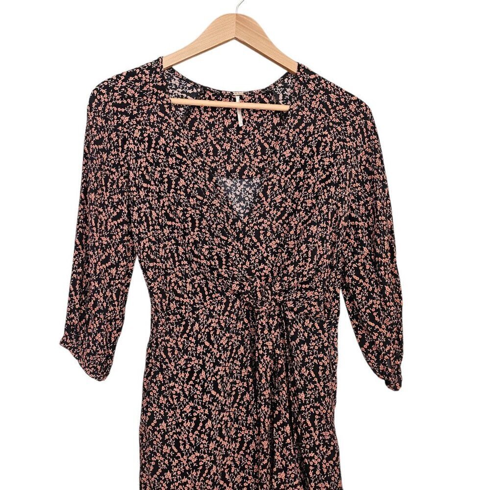 Women's - Free People Clara Floral Print Tunic Dress, Size Small - Picture 3 of 9